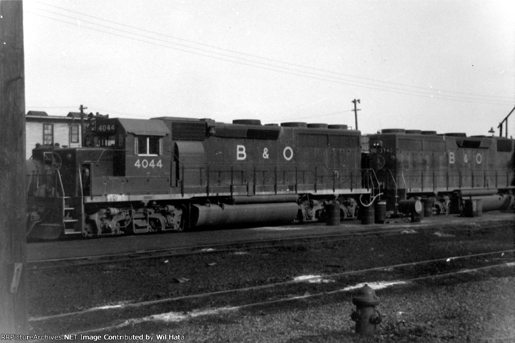 B&O GP40 4044